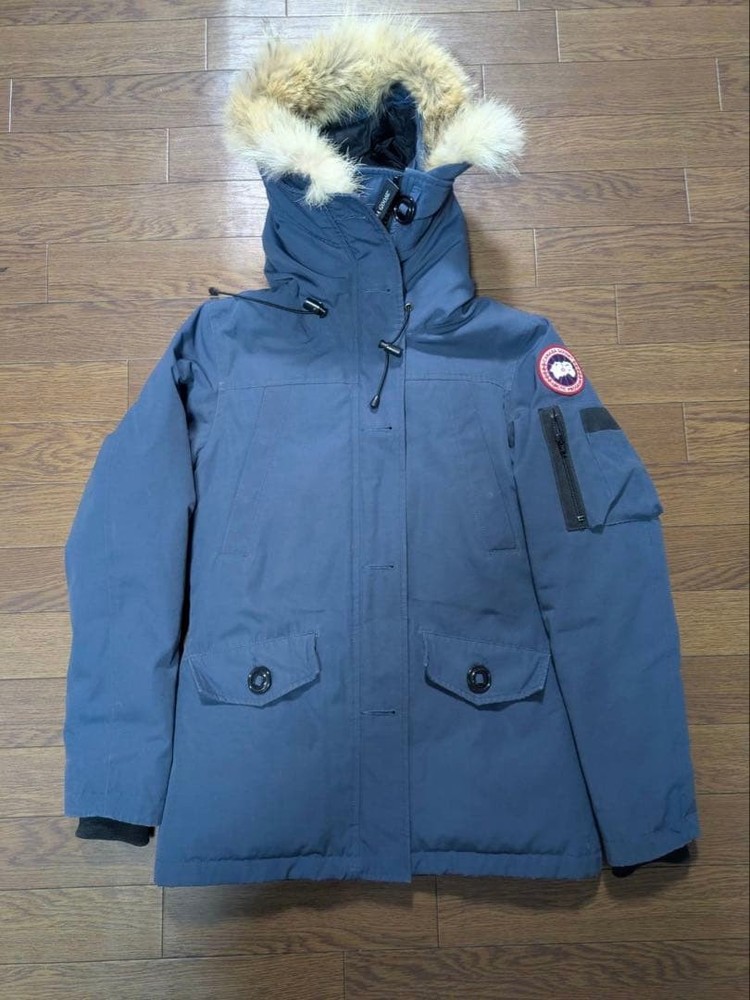 CANADA GOOSE Montebello Navy Men’s XS Parka Outerwear Used