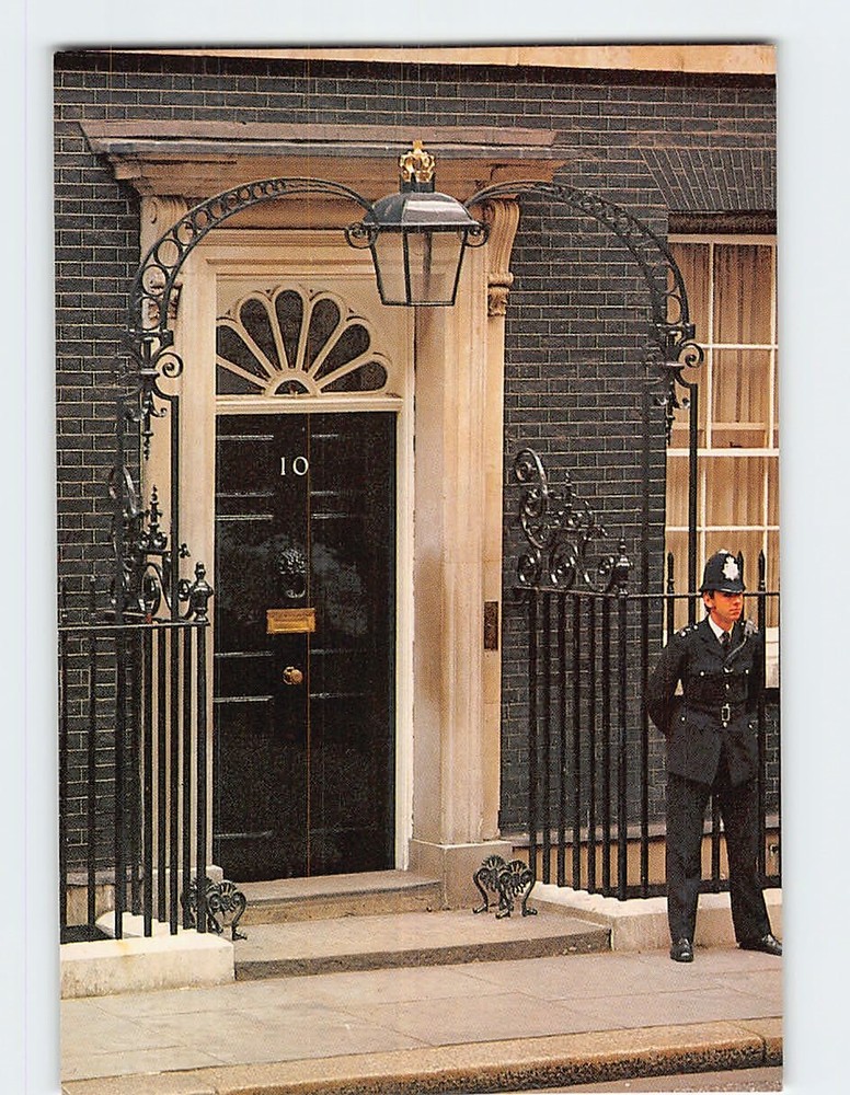 Postcard 10 Downing Street London England