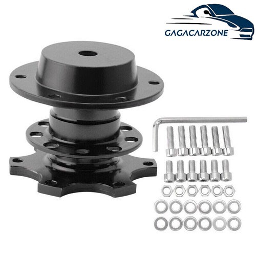 Car Universal Steering Wheel Quick Release Hub Racing Adapter Snap Off Boss Kit