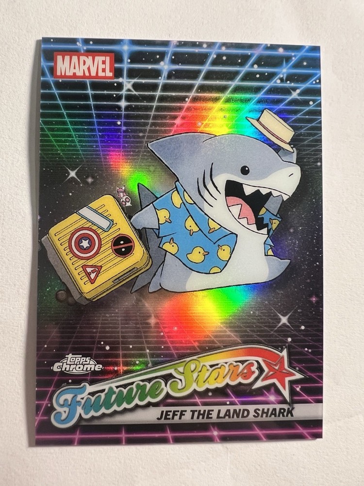 2025 Topps Chrome Marvel Jeff The Land Shark Future Stars FS-6
