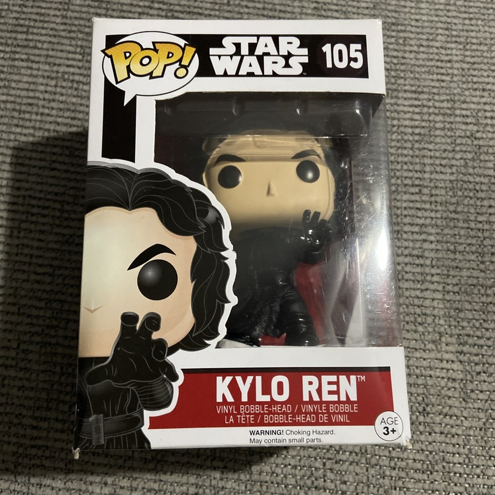 Funko Pop Star Wars the Force Awakens Kylo Ren #105 Vinyl Figure