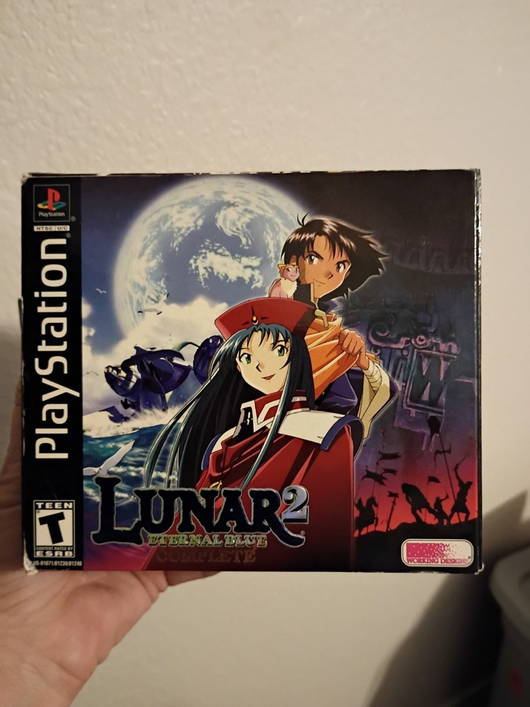 Lunar 2: Eternal Blue Complete (PlayStation 1, 2000)