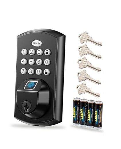 Smart Keyless Fingerprint & Keypad Entry Door Lock A100F  