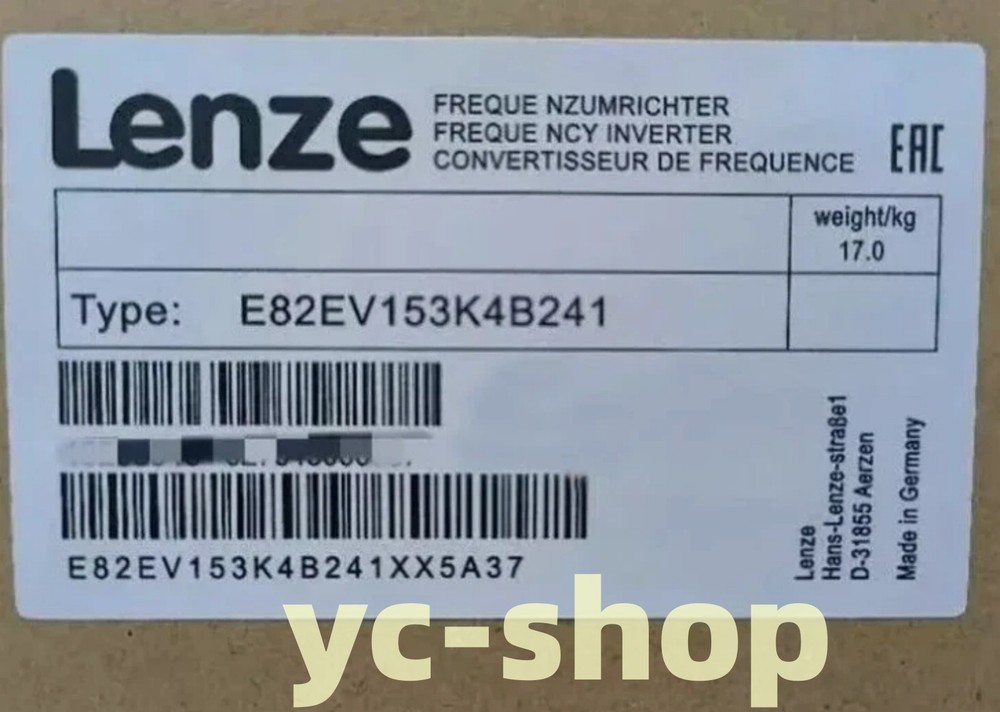 1PCS New LENZE E82EV153K4B241 Inverter Fast shipping FedEx or DHL*c