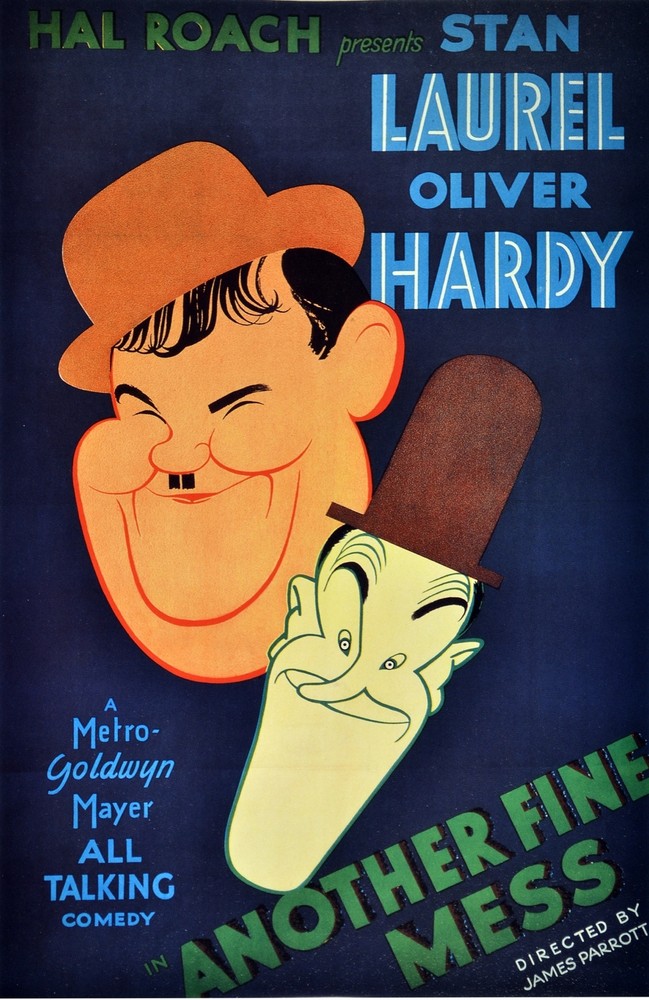 Another Fine Mess Movie Poster - Home Graphic Art Design 3894