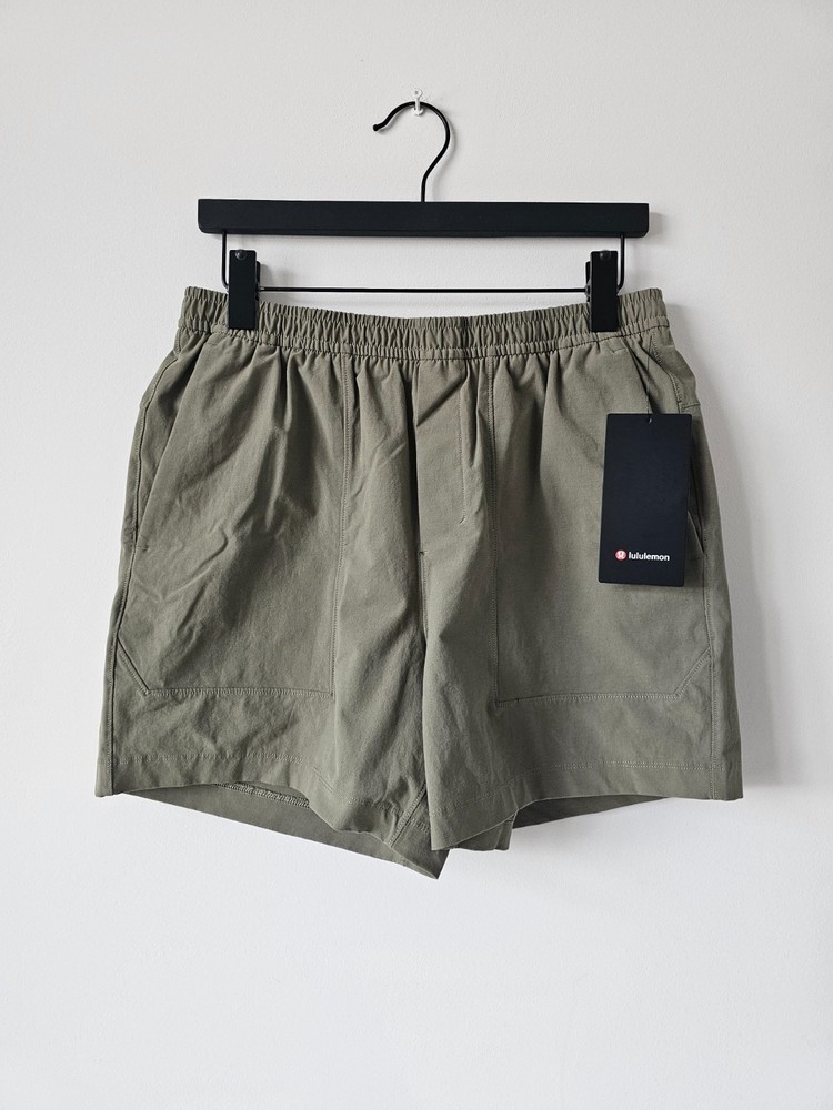 NWT LULULEMON BALF Bay Leaf Green Bowline Shorts 5
