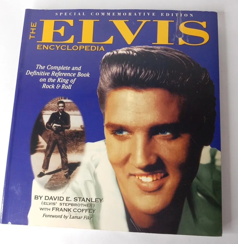 Elvis Encyclopedia Special Commemorative Edition Paperback Book 2002 Collectable