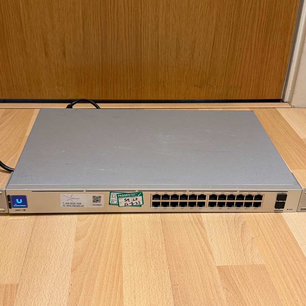 Ubiquiti UniFi USW-Pro-24-PoE | 24-Port Managed Gigabit Switch with SFP+ Tested