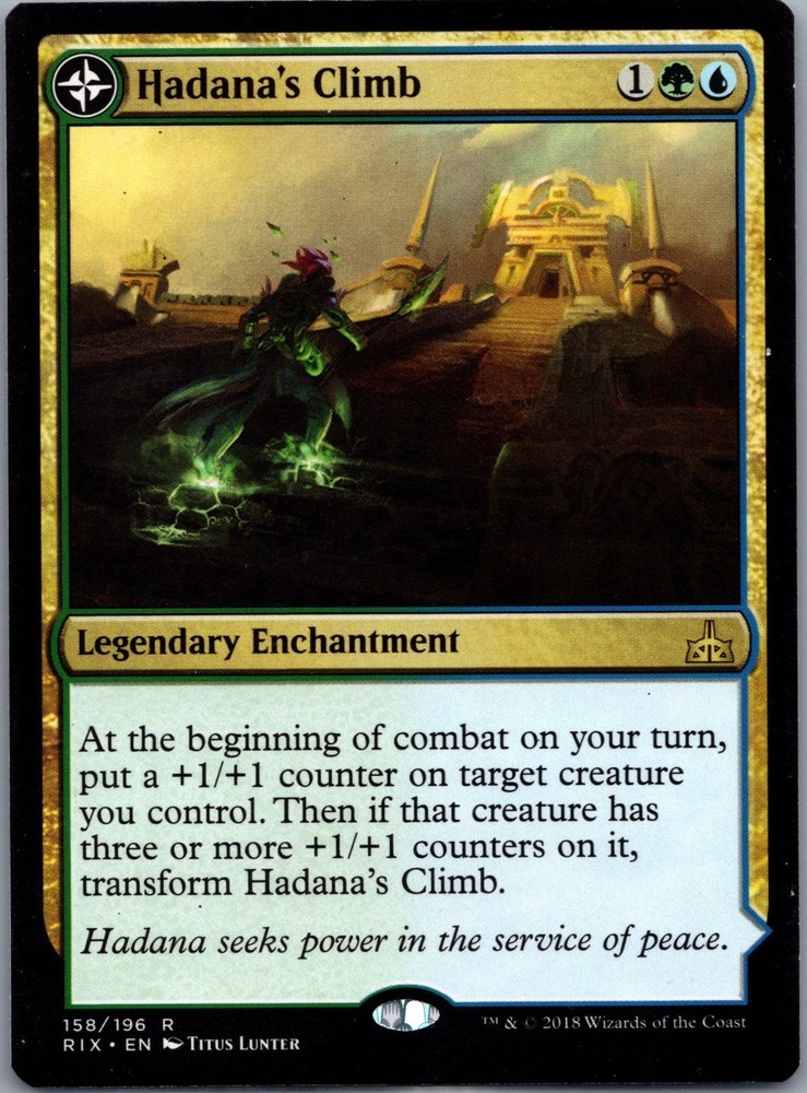Hadana's Climb Rivals of Ixalan MTG 158