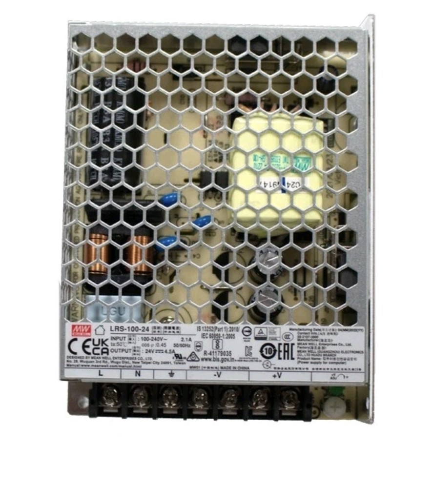 Meanwell Power Supply, Lrs-100 Series, 24V