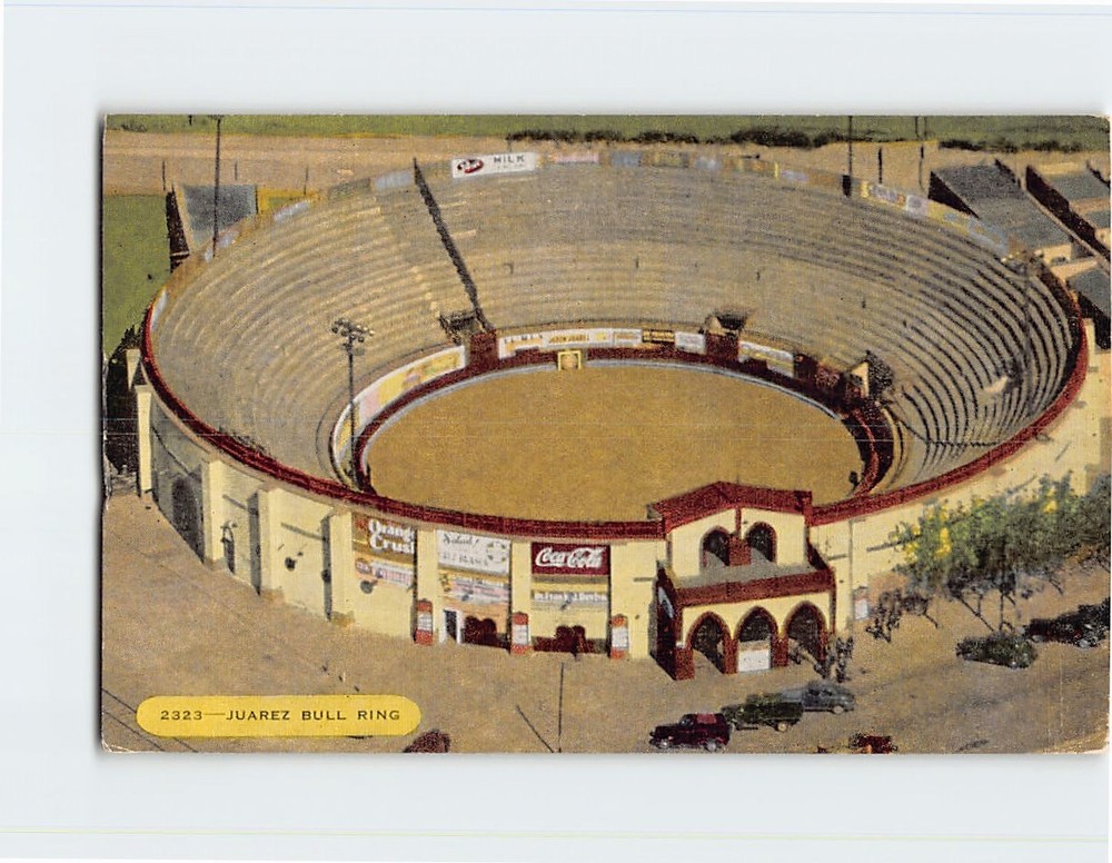 Postcard Juarez Bull Ring Ciudad Juarez Chihuahua Mexico