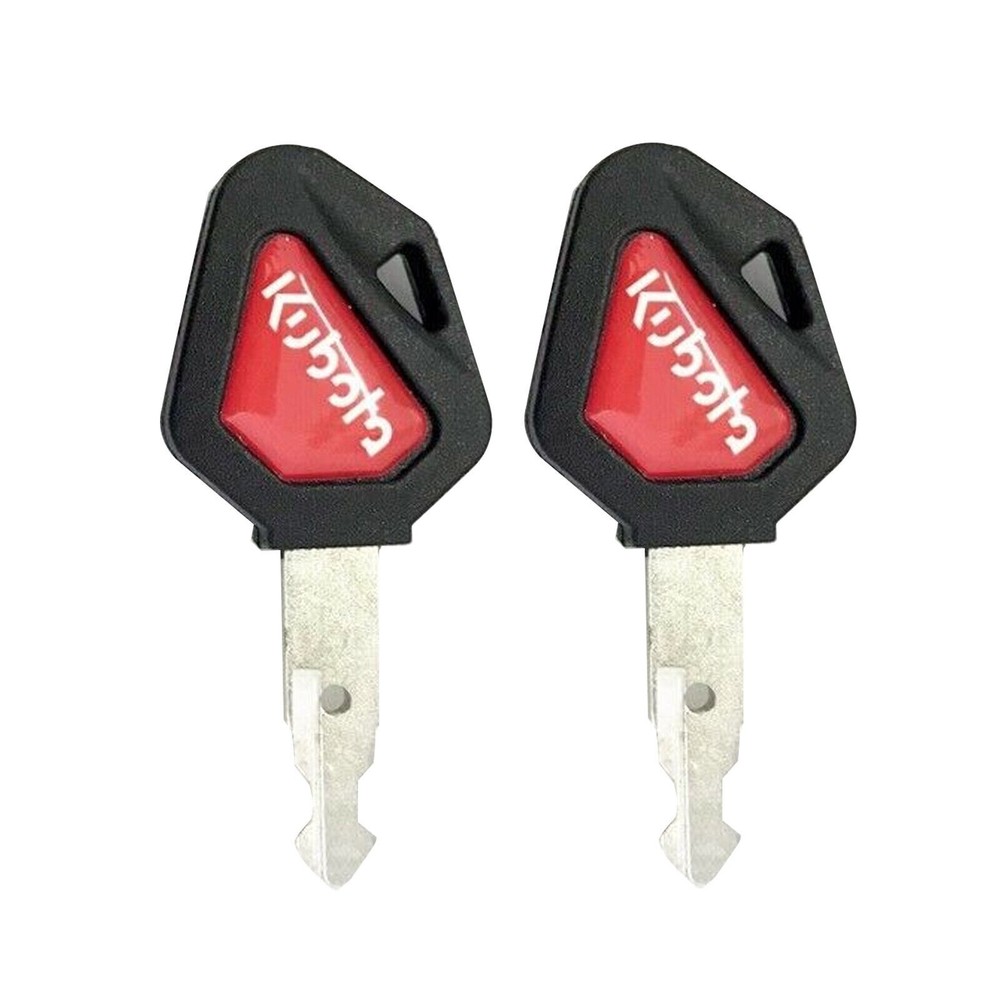 2Pcs for Kubota 459A Master Plant Ignition Switch Key Excavators Diggers Dumper