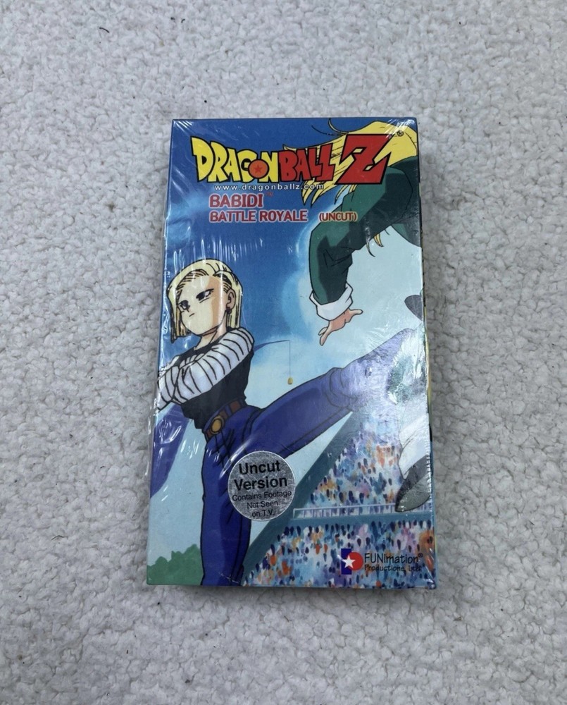 Dragon Ball Z Babidi Battle Royale Uncut VHS FUNimation Movie New Dragonball
