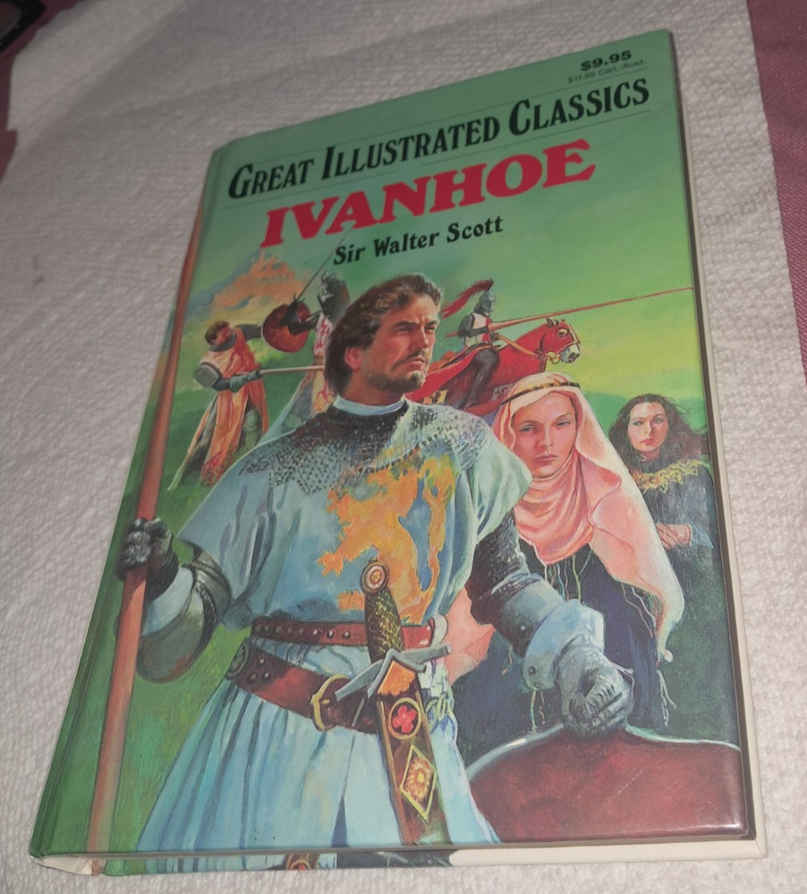 Great Illustrated Classics Ivanhoe Sir Walter Scott Pablo Marcos Studio 1994 HC