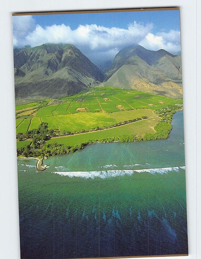 Postcard The Valley Isle Maui Hawaii USA