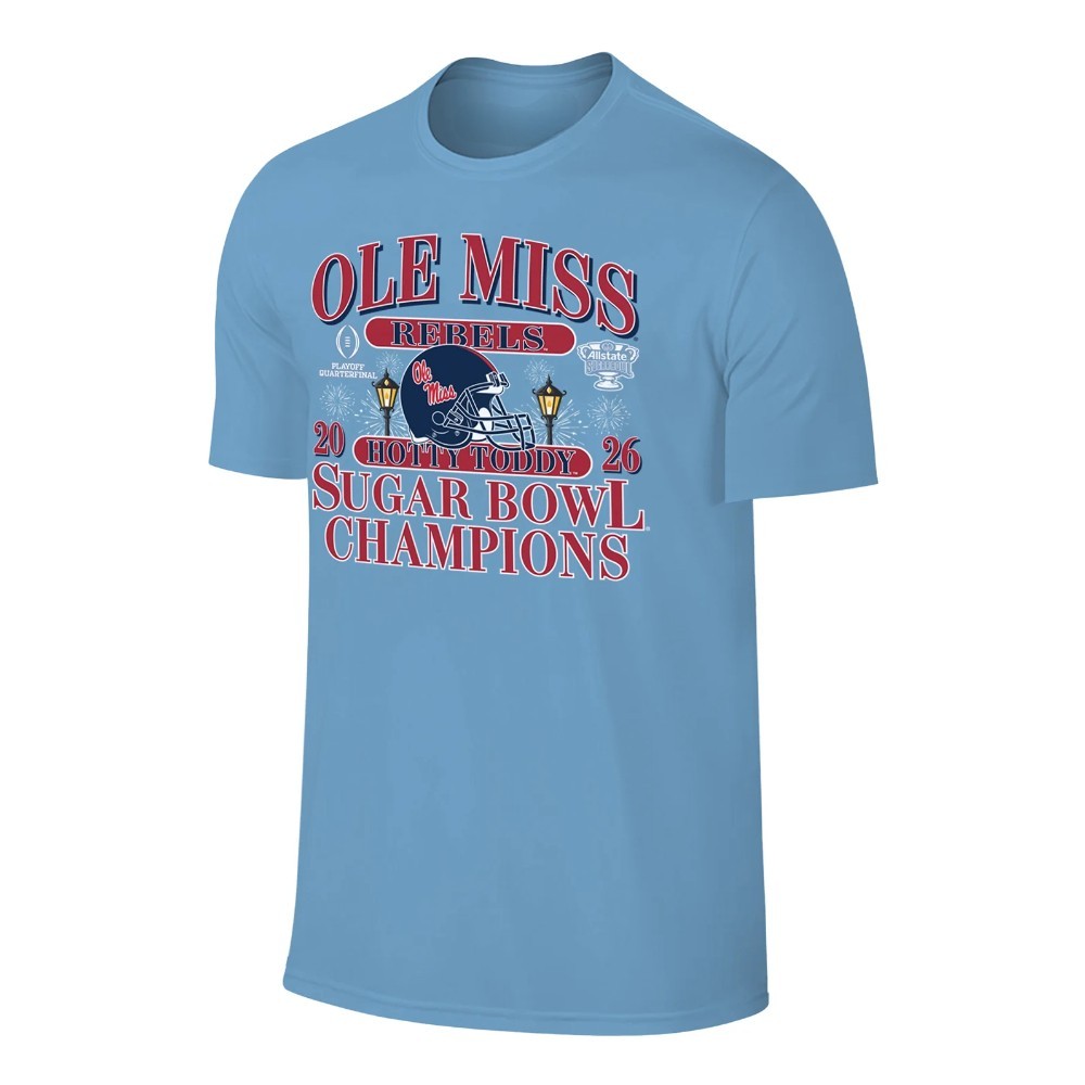 Ole Miss Rebel 2026 Sugar Bowl Champions T-shirt