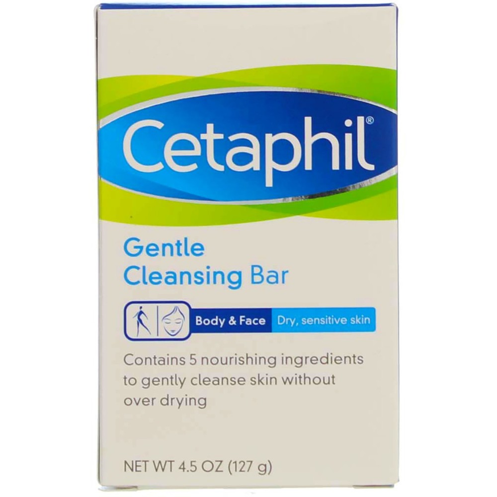 4 Pack Cetaphil Gentle Cleansing Bar, 4.5 oz
