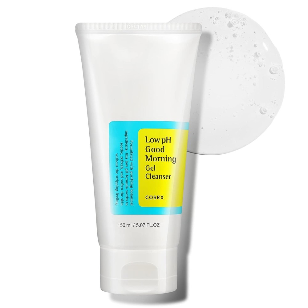 COSRX Low pH Good Morning Gel Face Cleanser, Skin PH Balancing 150ml/5.07 fl.oz.