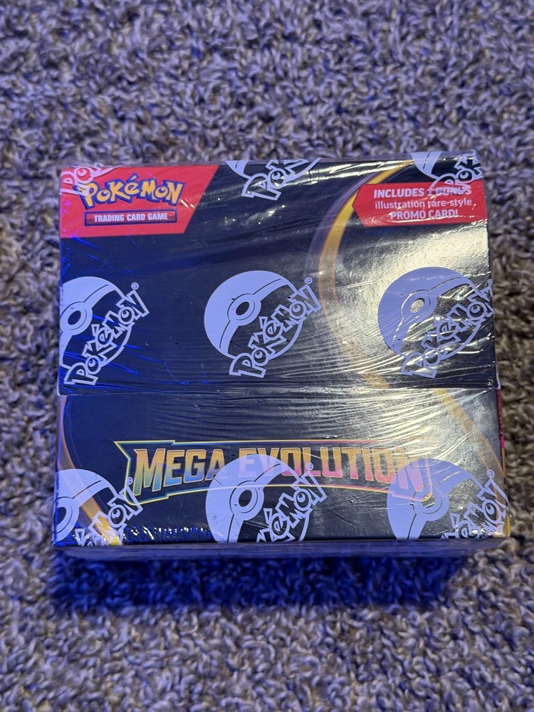 mega evolutions booster box sealed