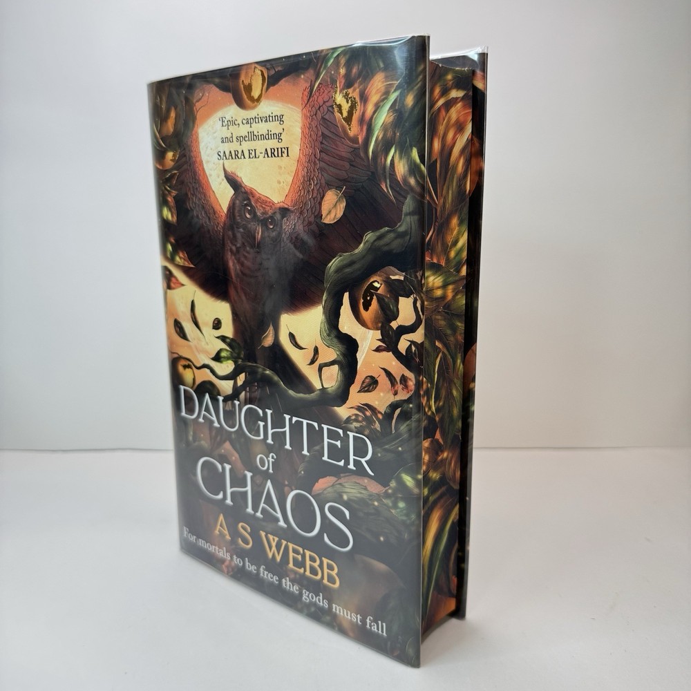 Goldsboro Signed Numbered First Edition Daughter Of Chaos by A.S. Webb NEW