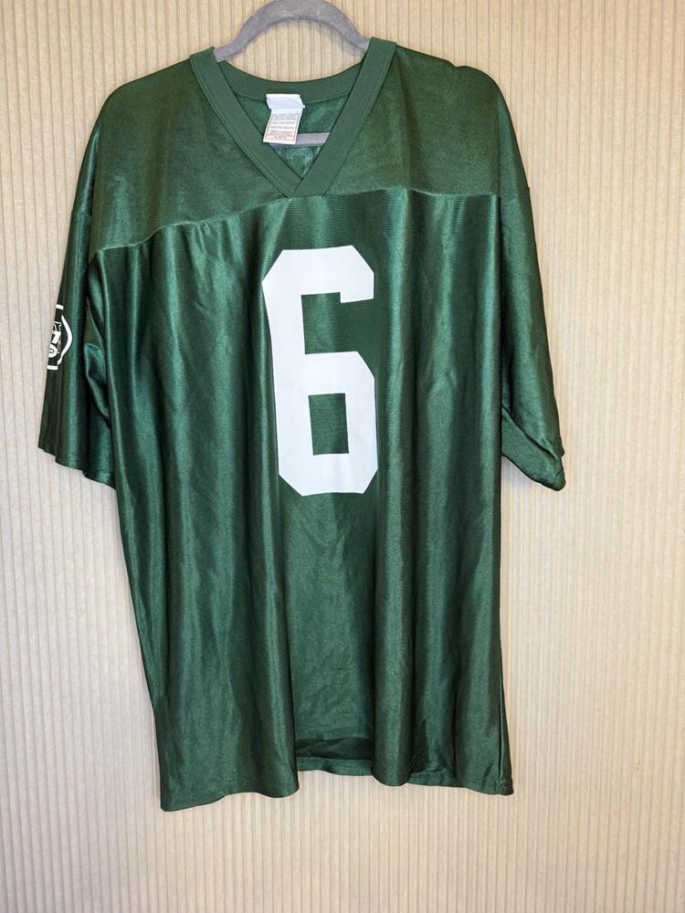 New York Jets Mark Sanchez Green NFL Jersey Size XL #6 Team Apparel