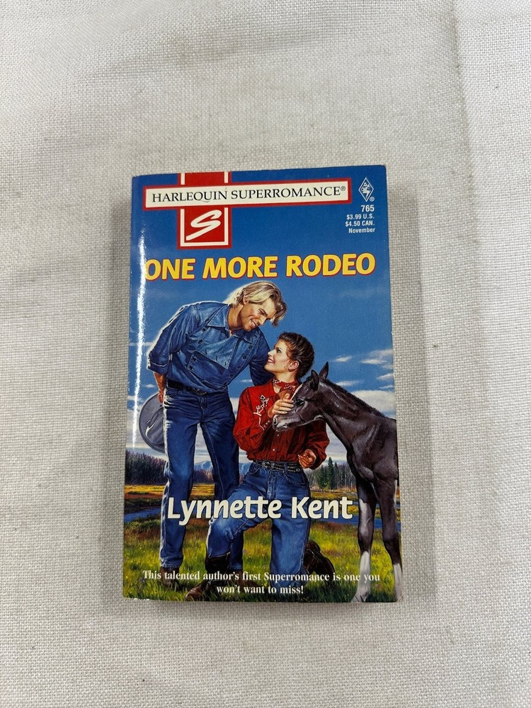 One More Rodeo Lynnette Kent 1997 Harlequin Superromance Romance Novel