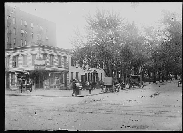 G Street,Looking west from 6th Street,Washington,D.C.,Ideal Lunchroom & Bakery