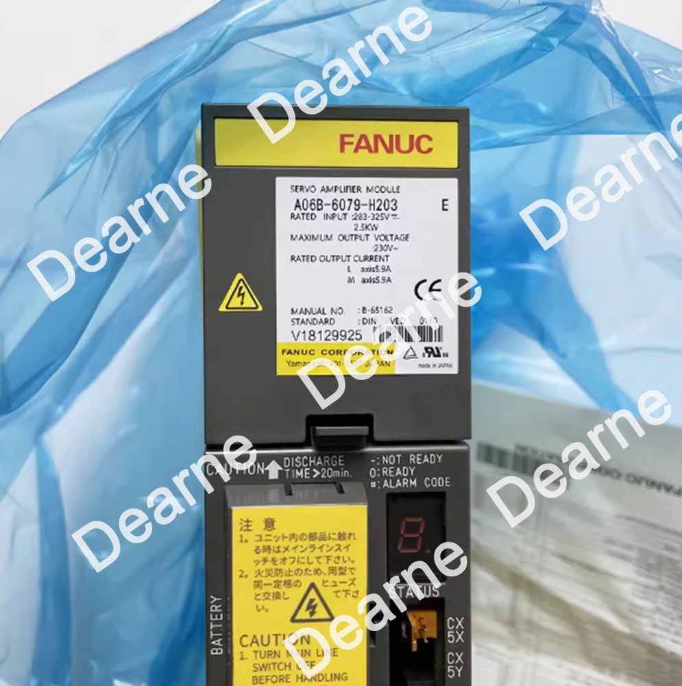 New Fanuc Servo Amplifier A06B-6079-H203