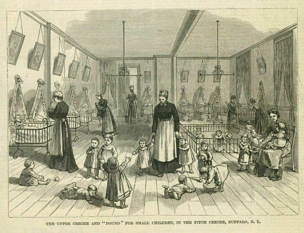 THE UPPER CRECHE AND POUND FOR SMALL CHILDREN IN THE FITCH CRECHE AT BUFFALO