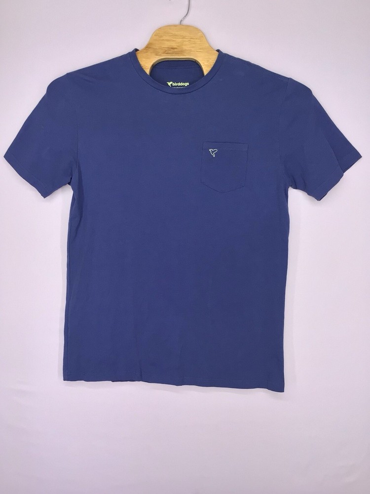 Birddogs Pocket T-Shirt Men’s Size XL Short Sleeve Logo Navy Blue