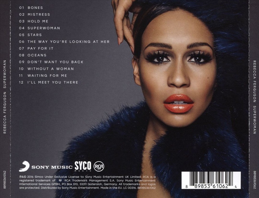 Rebecca Ferguson Superwoman New Cd