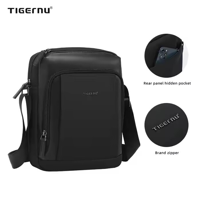 Tigernu Men Waterproof Business Crossbody Shoulder Travel Sling Hiking Bag