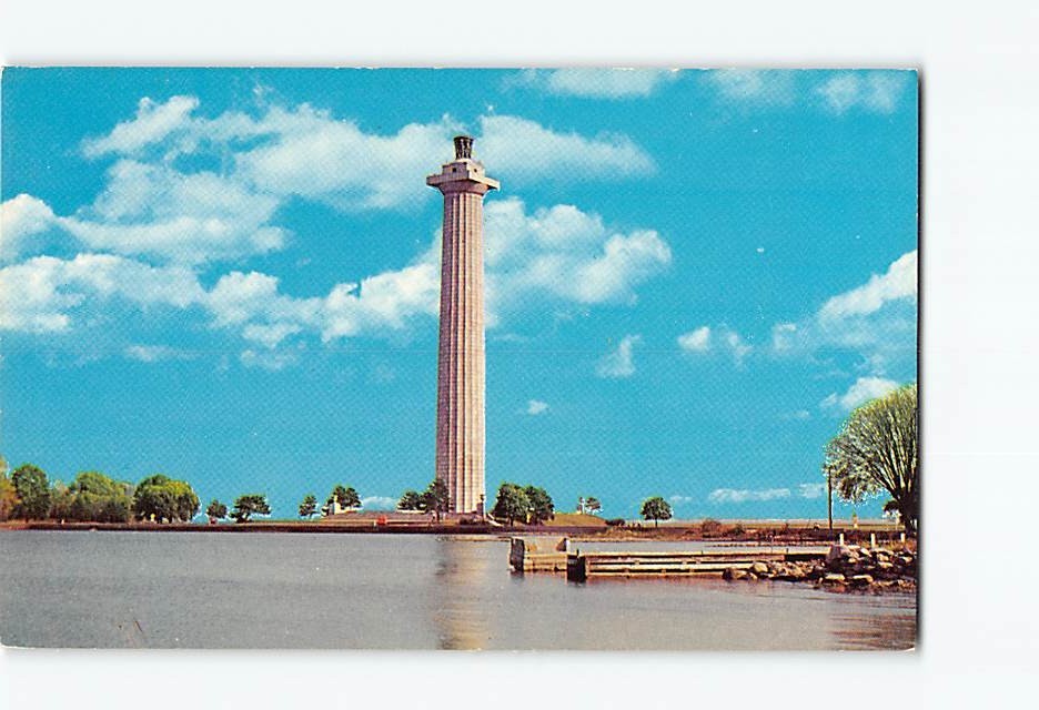 Postcard Perry's Victory and International Peace Memorial National Monument