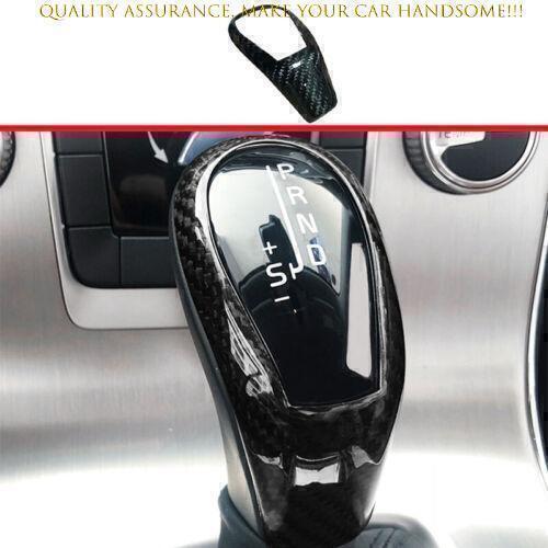 Volvo XC60 2010-2017 Dry Carbon Fiber Gear Shift Knob Cover Trim 1PCS