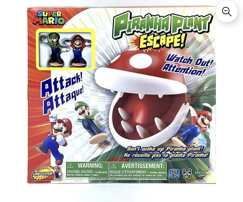 Epoch Games Super Mario Piranha Plant Escape! Game