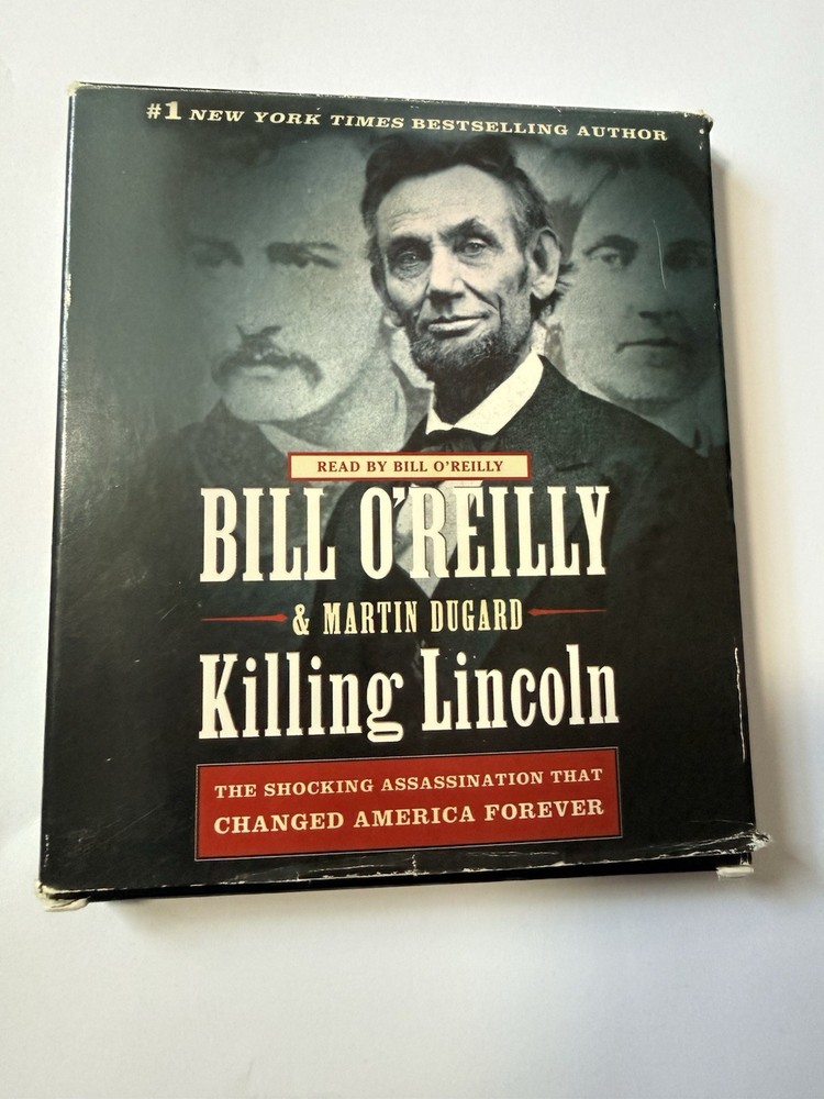 Killing Lincoln Audiobook 6 CDs Bill O’Reilly Martin Dugard History Civil War