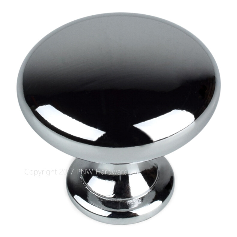 Elements Madison Cabinet Knob Polished Chrome Pull Hardware Resources 3910-PC