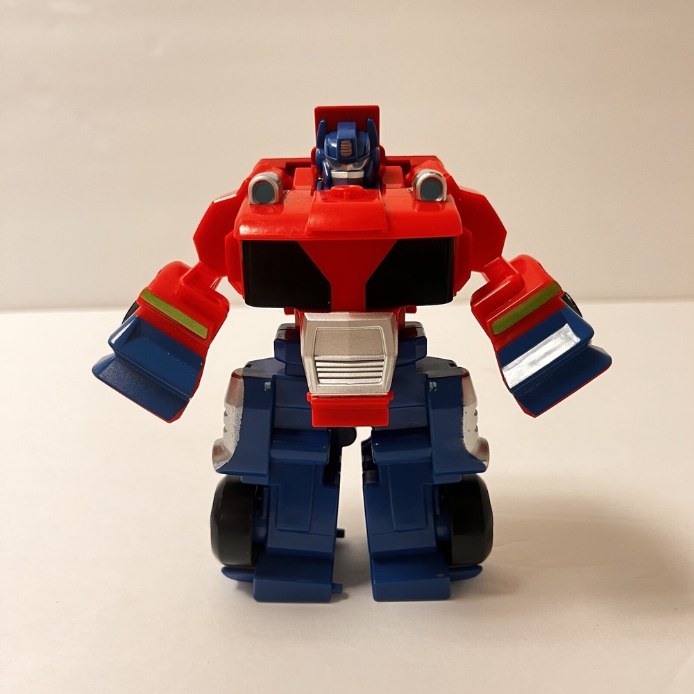 Optimus Prime Rescue Bots Racing Truck Toy by Playskool Heroes