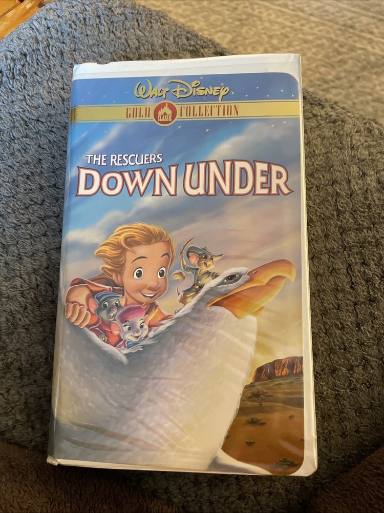 The Rescuers Down Under (VHS, 2000, Gold Collection Edition)