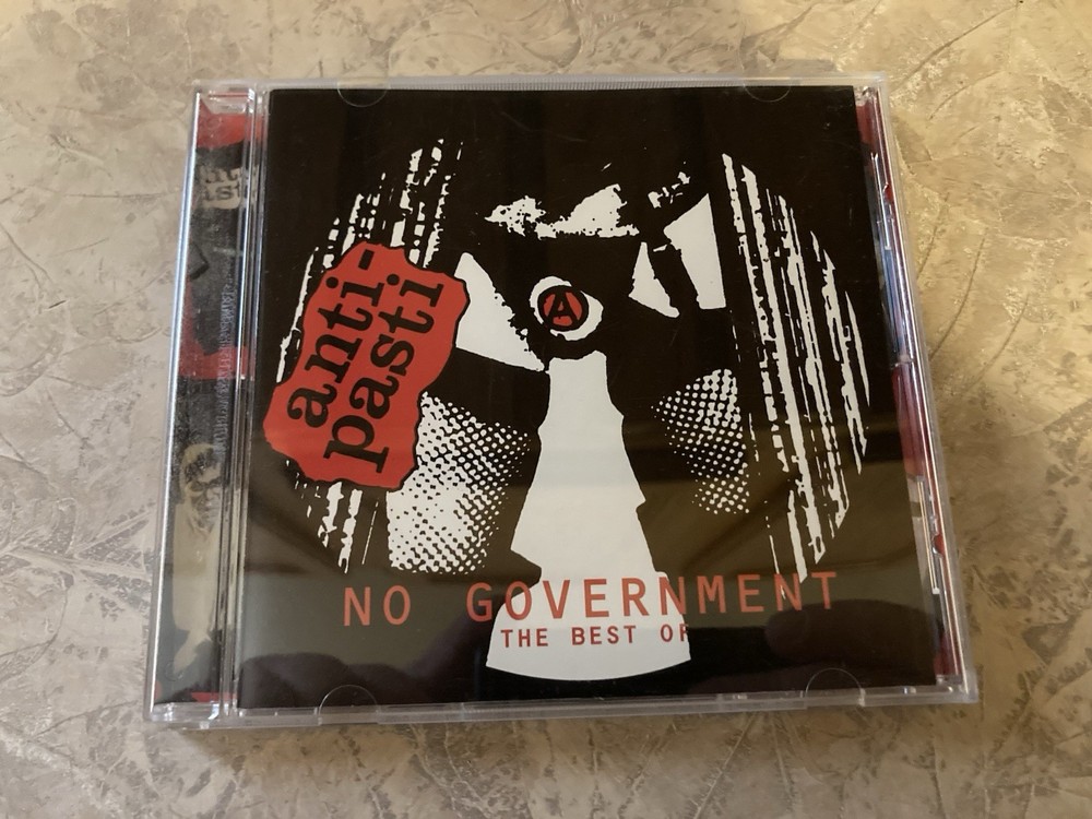 Anti-Pasti - No Government / The Best of (Cleopatra Records, 1996) CD