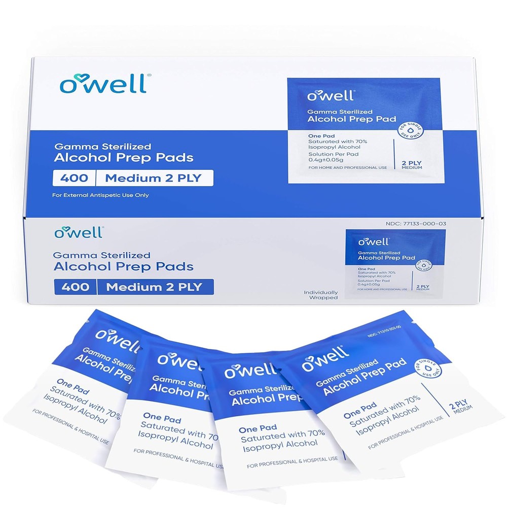 Alcohol Wipes, Individually Wrapped Alcohol Wipe, Antiseptic Sterile Alcohol ...