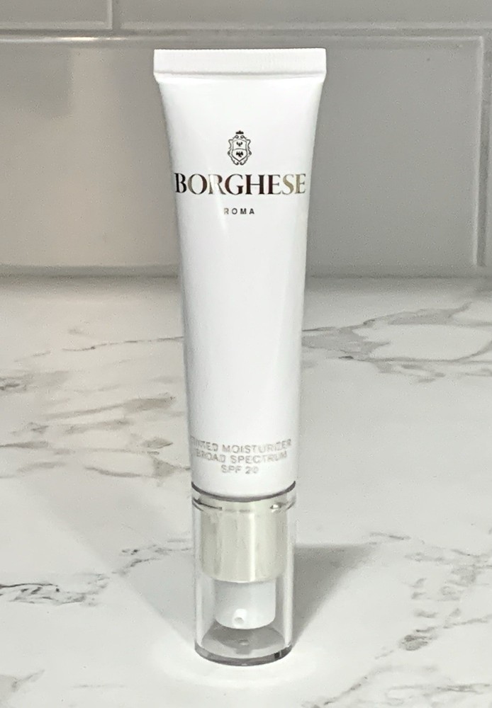 Borghese Roma Summer Glow Tinted Moisturizer SPF 20 1.2 oz 35ml NWOB ZB1
