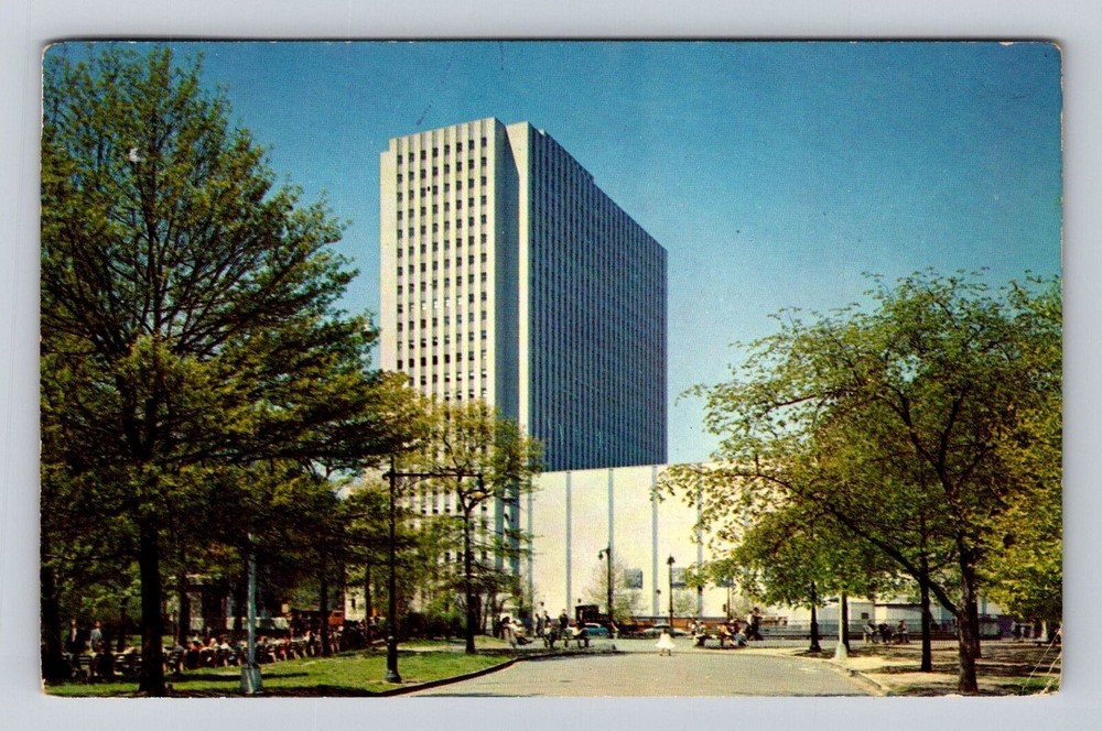 New York City NY-Coliseum, Antique, Vintage c1965 Souvenir Postcard
