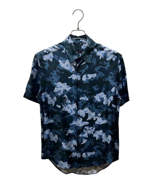 Monogram Camo Silk Shirt