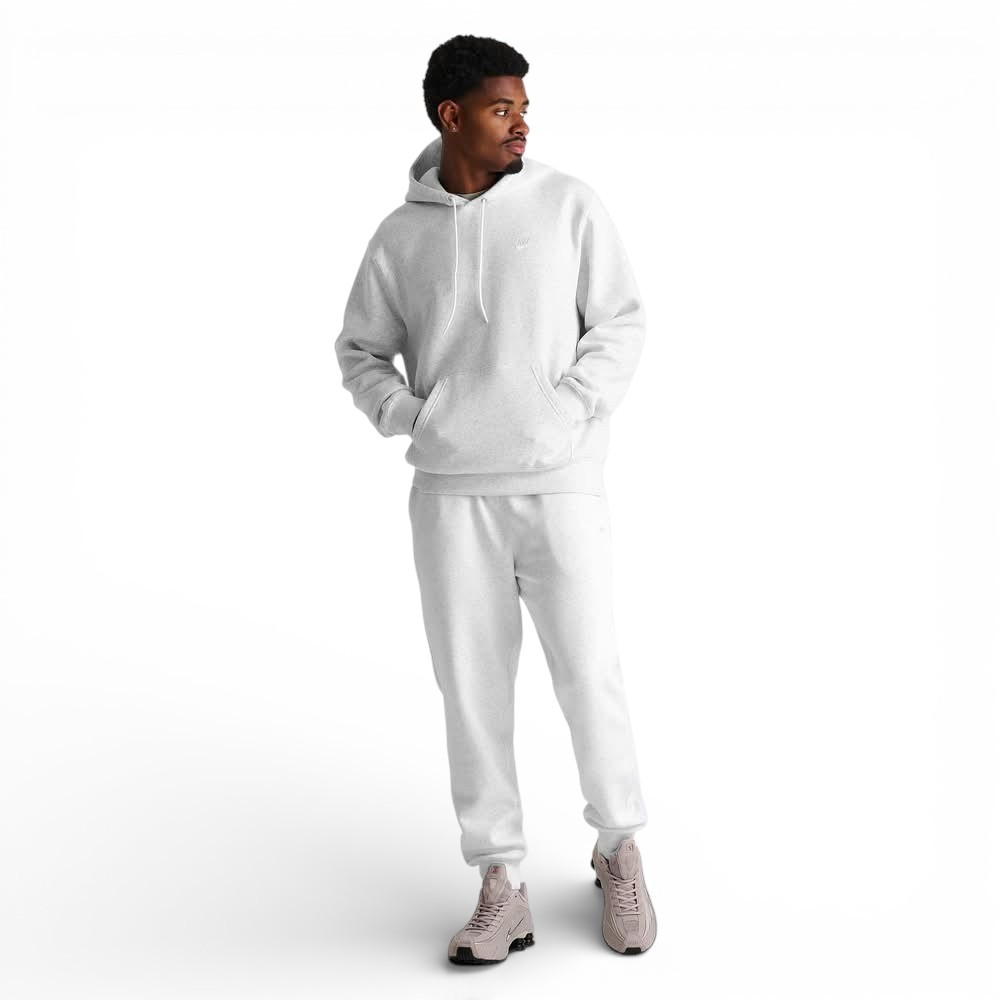 Nike Club Fleece 2 PC Top and Bottom Set Size L Sweatsuit Tracksuit Birch NWT