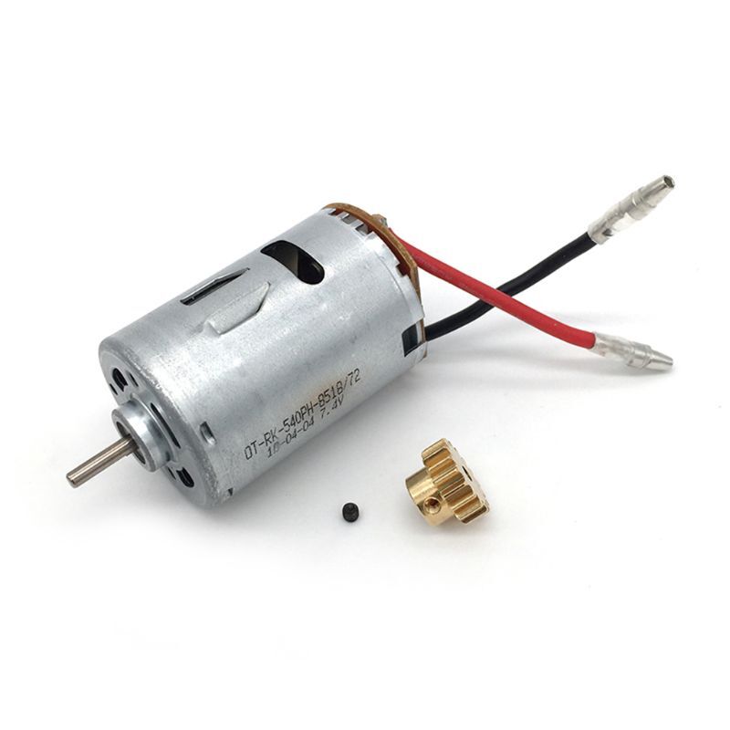 Motor and 17T Motor Gear Set for Wltoys 12428 12423 1/12 Car Spare Parts