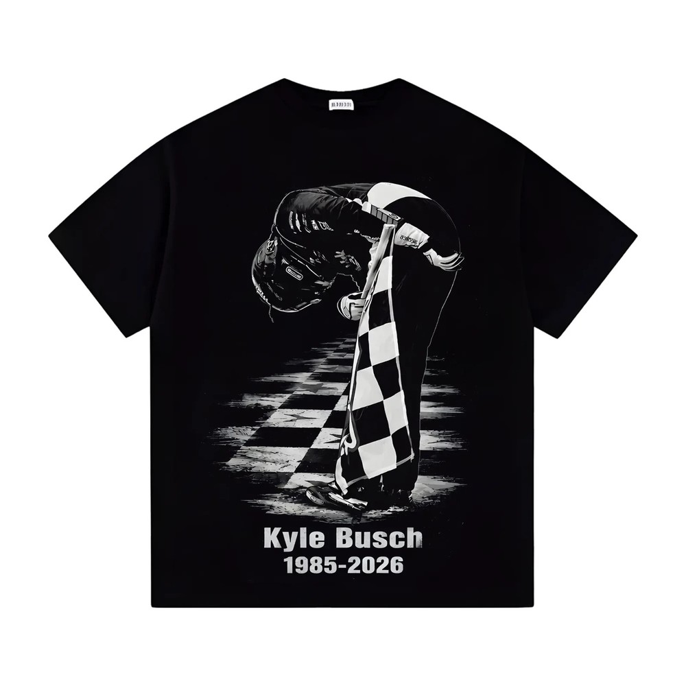 Kyle Busch RIP Gone Too Soon T-Shirt, Vintage NASCAR Racing Graphic Tee