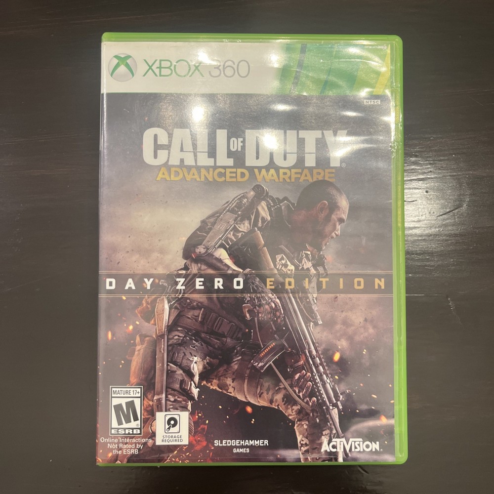 Call of Duty: Advanced Warfare Day Zero Edition (Xbox 360) CIB COMPLETE & TESTED