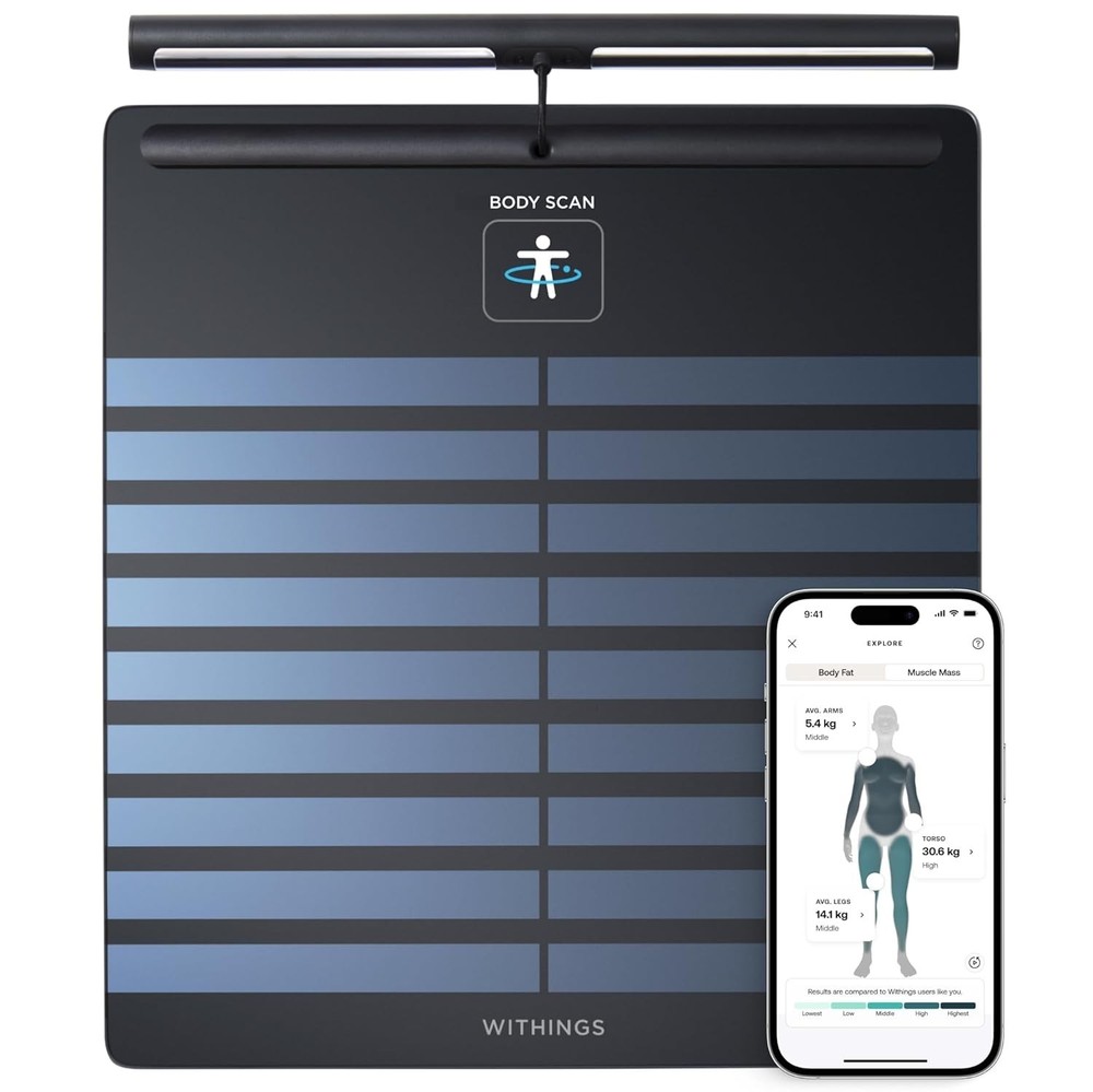 NEW   Withings Body Scan Ultimate Health Checkup Take Control  Body & Health