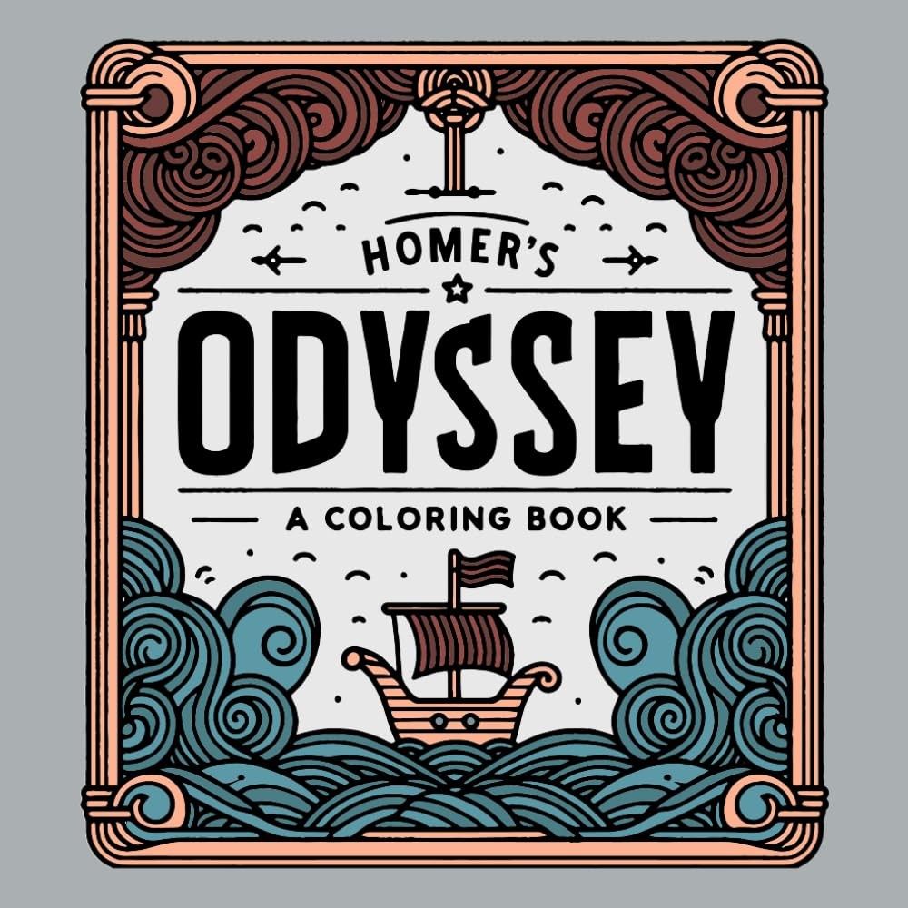 Homer's The Odyssey: a Coloring Book